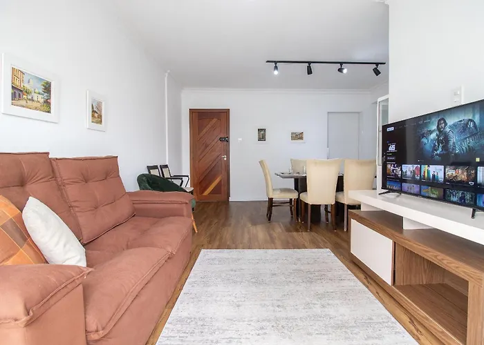 Drs41A - Centro, 3 Dorm Climatizados, Tv Smart