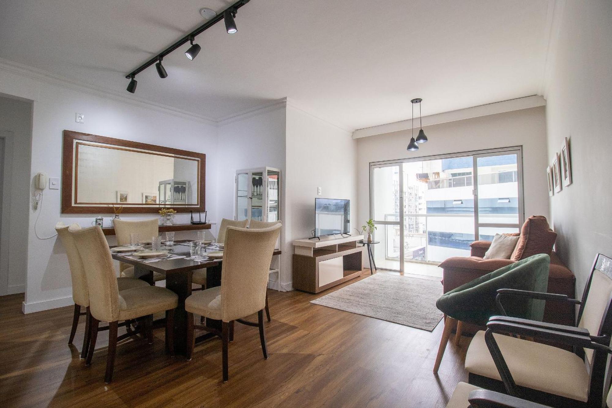 Apartamento Drs41a - Centro, 3 Dorm Climatizados, Tv Smart *