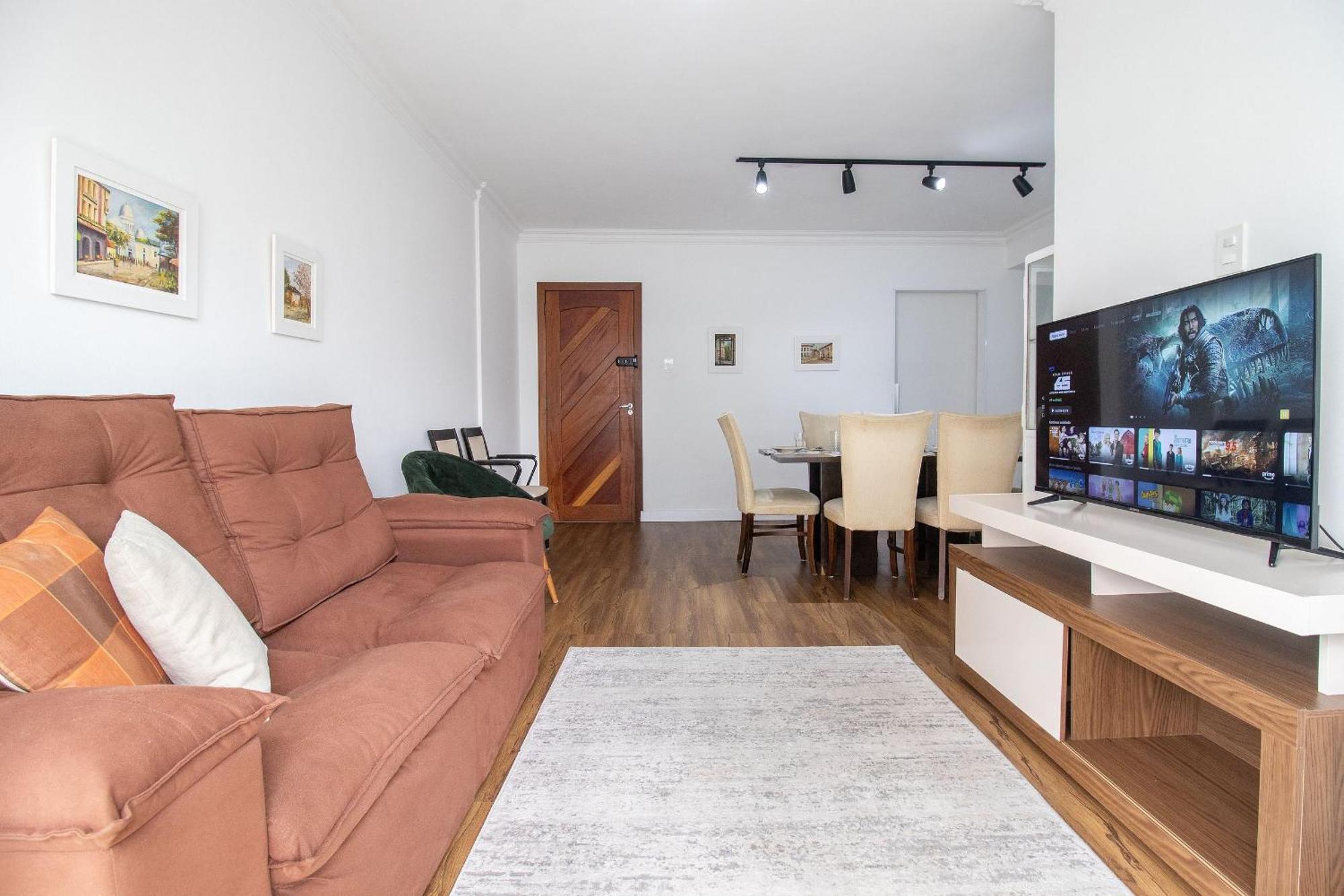 Apartamento Drs41a - Centro, 3 Dorm Climatizados, Tv Smart